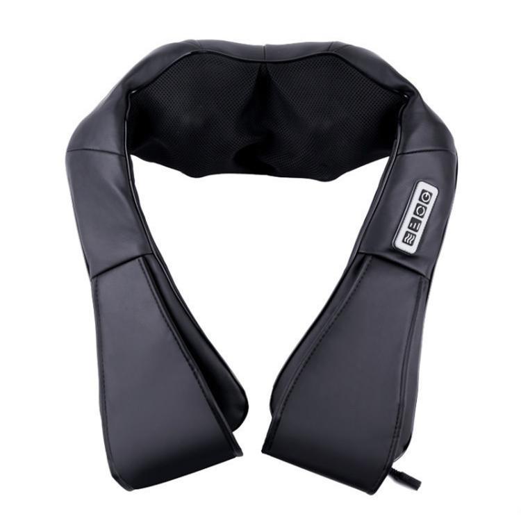 Car Household Massage Shawl Heated Shoulder And Cervical Massager US Plug(Black) - free shipping - PMC TechLife - Order now!