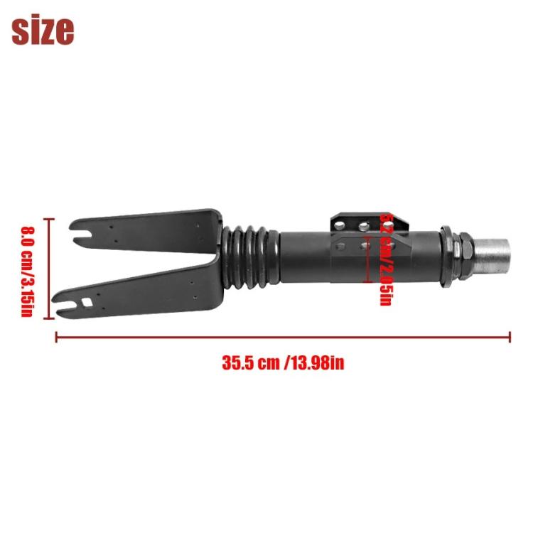 For 8-Inch Kugoo S1/S2/S3 Scooters Front Fork Assembly Replacement Suspension Part(Black) - free shipping - PMc TechLife - Order now!