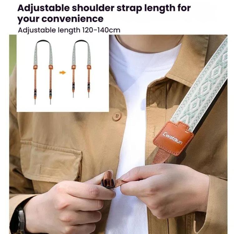 Cwatcun D193 Universal Camera Shoulder Strap Double Locking Portable Camera Accessories - free shipping - PMC TechLife - Order now!