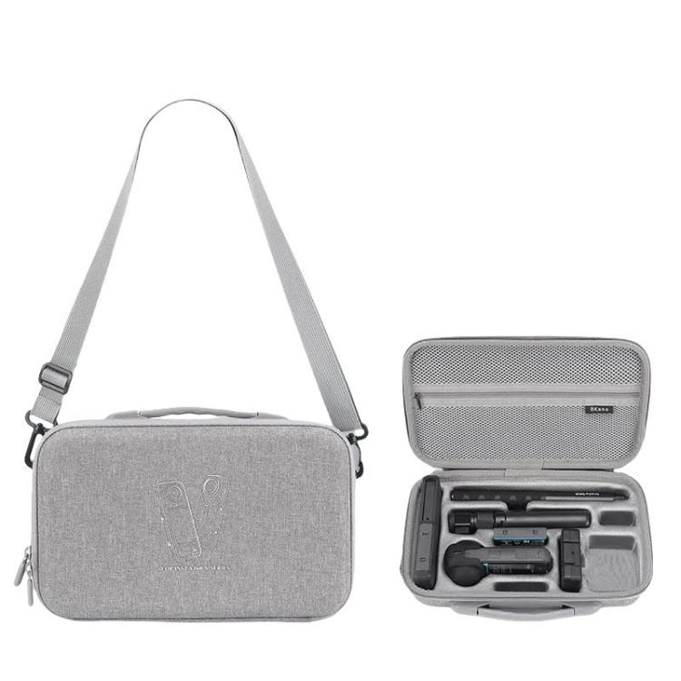 For Insta360 X5 /X4 BKANO Large Capacity Shoulder Bag Portable Handbag(Gray) - free shipping - PMC TechLife - Order now!