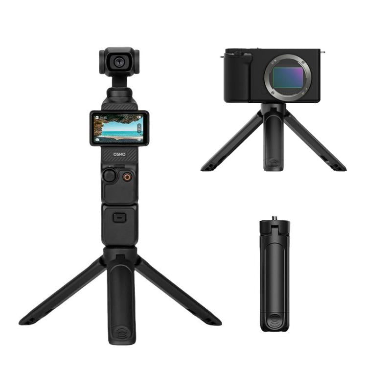 Flymile Extendable Mini Tripod With 1/4-Inch Screw For Action Cameras Phone Clip Set - free shipping - PMC TechLife - Order now!