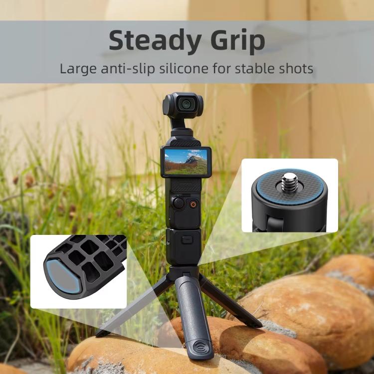 Flymile Extendable Mini Tripod With 1/4-Inch Screw For Action Cameras Nut Adapter Set - free shipping - PMC TechLife - Order now!