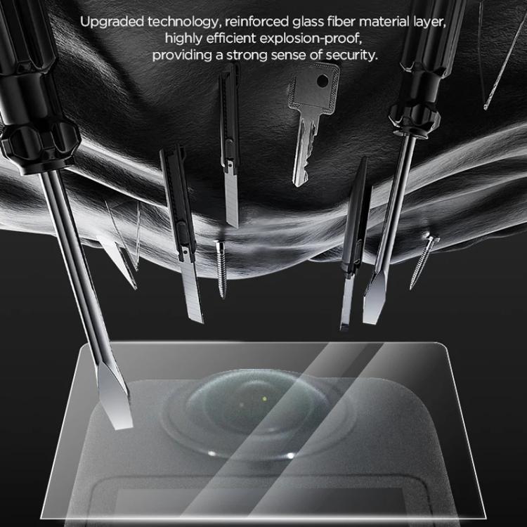 For DJI Osmo 360 CYNOVA Tempered Glass Screen Protector Kit Auto-Align Installation Frame - free shipping - PMC TechLife - Order now!