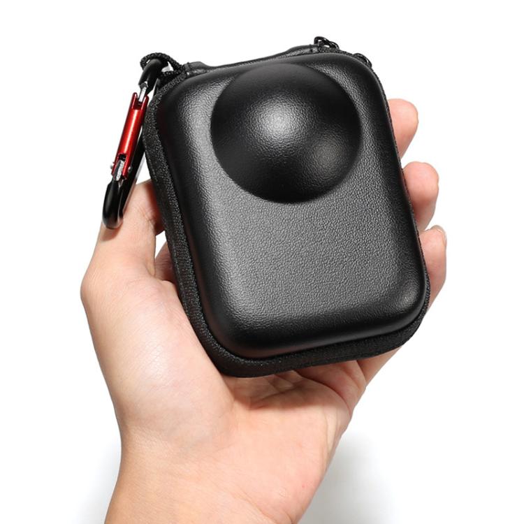 For DJI Osmo 360 Carrying Case EVA Hard Shell Protective Bag with Carabiner Clip(Black) - free shipping - PMC TechLife - Order now!
