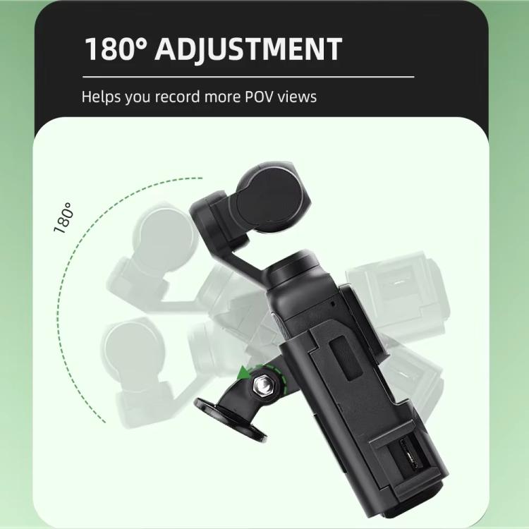 For DJI Osmo Pocket 3 Flymile Multi-Purpose Adapter Frame Expandable Mount(Black) - free shipping - PMC TechLife - Order now!
