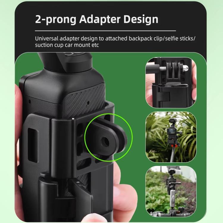 For DJI Osmo Pocket 3 Flymile Multi-Purpose Adapter Frame Expandable Mount(Black) - free shipping - PMC TechLife - Order now!