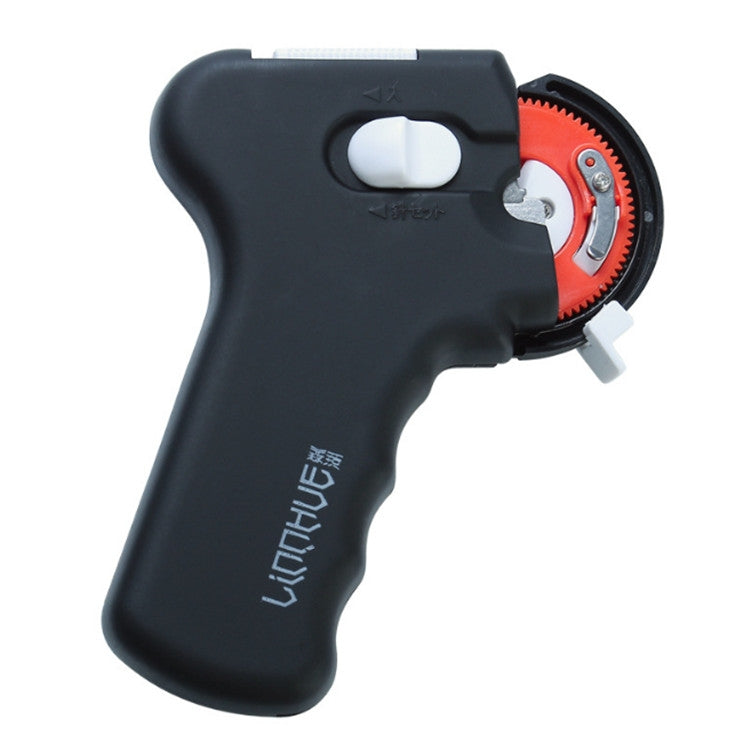 LINHU Automatic Hooking Device Multifunctional Hooking Device Electric Knotting Device, Style:Long Handle(Black) - Fishing Hooks by PMC TechLife | Online Shopping South Africa | PMC TechLife