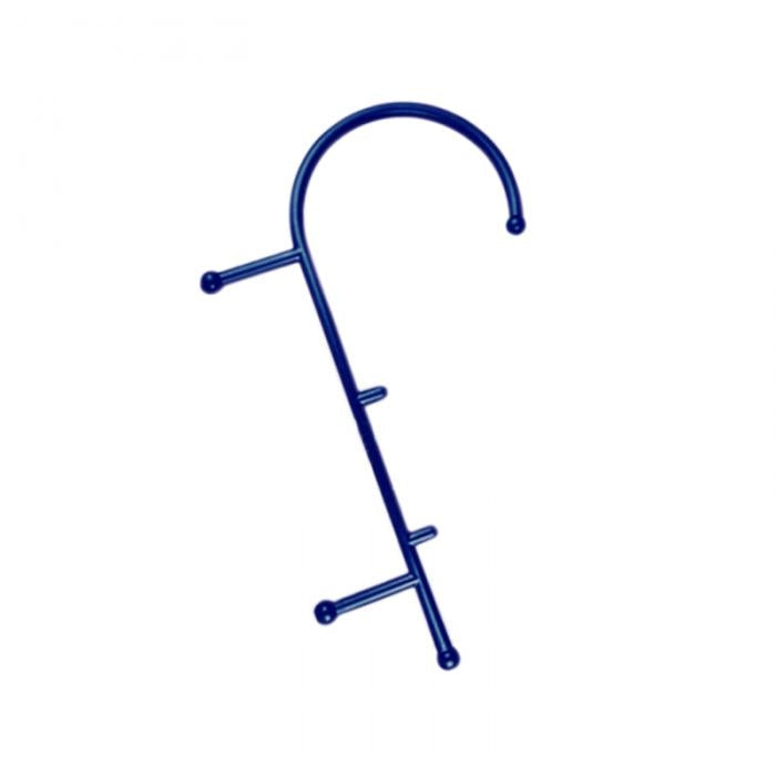 Back Hook Massager Neck Self Muscle Pressure Stick Tools Manual Trigger Point Massage Rod(Dark Blue) - free shipping - PMC TechLife - Order now!