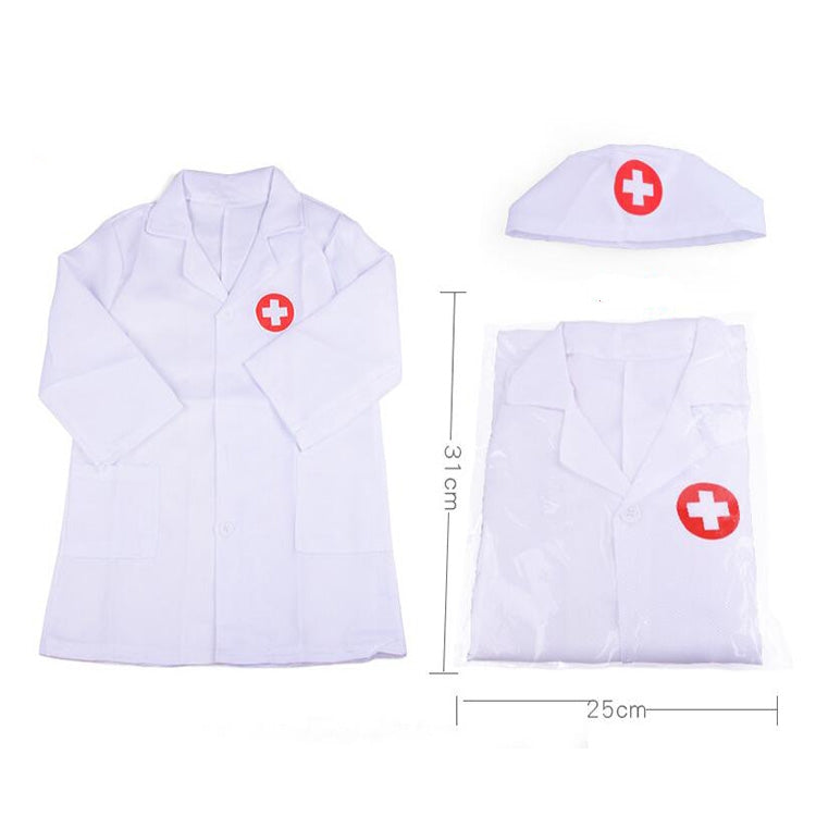 Small Nurses Serve Doctors Cosplay Experience Clothing with Children Toys and Gifts(Pink) - Pretend Play Toys by PMC Jewellery | Online Shopping South Africa | PMC Jewellery