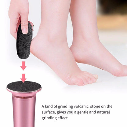 Electric Foot File Speed Adjustable Sandpaper Discs Callus Remover Pedicure Fast Remove Feet Hard Cracked Dry Dead Skin Tool, Plug Type:US plug(Pink) - Grinding Tools & Accessories by PMC Jewellery | Online Shopping South Africa | PMC Jewellery | Buy Now Pay Later Mobicred