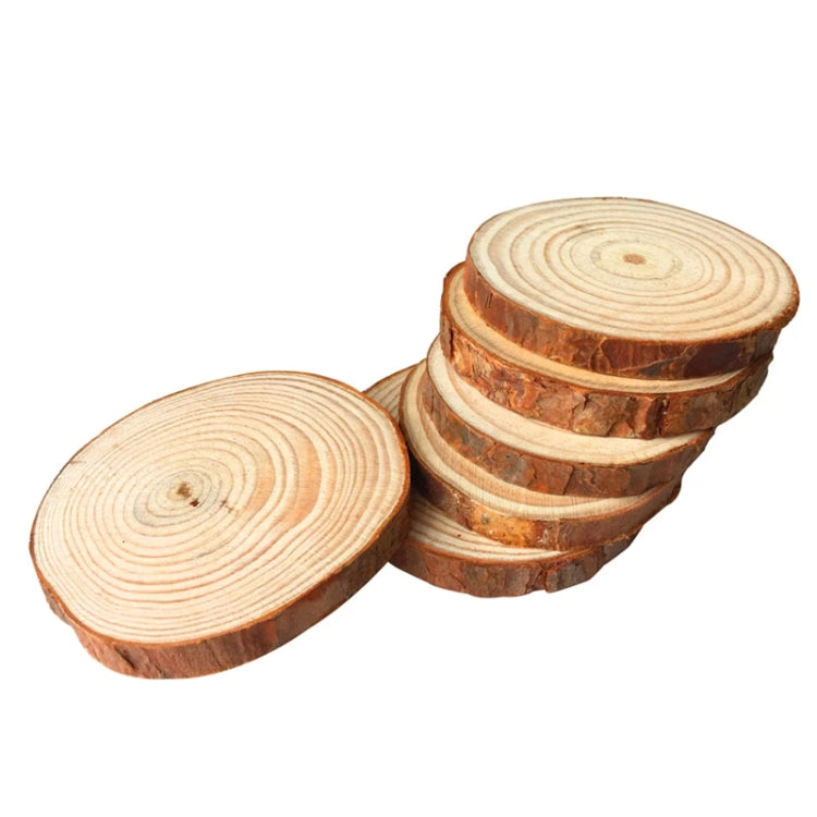 10 PCS Log Round Wood Pieces Hand-painted Decorative Shooting Props, Size:Small - Ornaments by PMC Jewellery | Online Shopping South Africa | PMC Jewellery