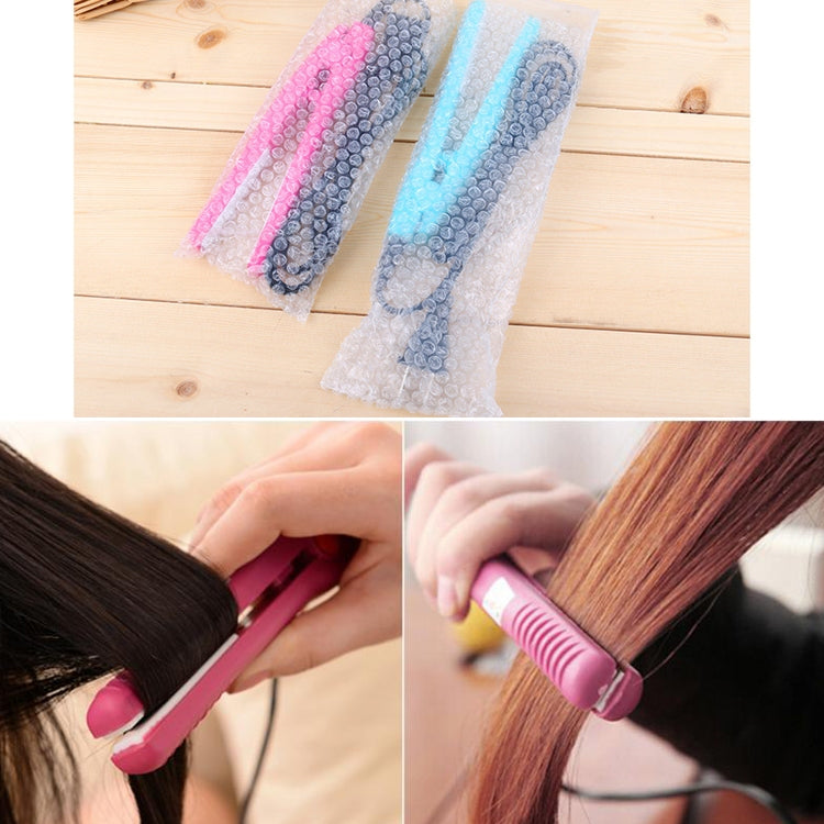 Mini Hair Straightener Ceramic Tourmaline Plates Curler(Blue) - Hair Curler by PMC TechLife | Online Shopping South Africa | PMC TechLife