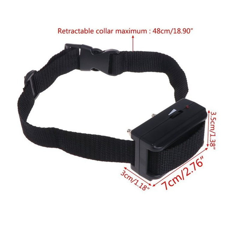 Pet Bark Stopper Automatic Dog Trainer Electric Shock Collar(Black) - Training Aids by PMC TechLife | Online Shopping South Africa | PMC TechLife | Buy Now Pay Later Mobicred