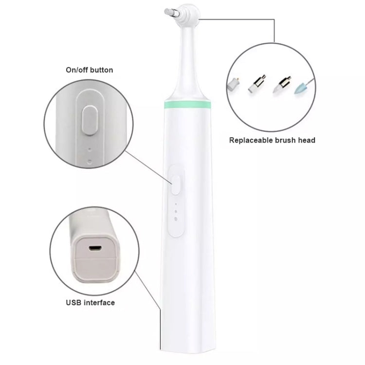 Pet Electric Toothbrush Tooth Polisher Oral Cleaning Plaque Removal Tool(Pink) - Oral Cleaning Tools by PMc TechLife | Online Shopping South Africa | PMc TechLife | Buy Now Pay Later Mobicred
