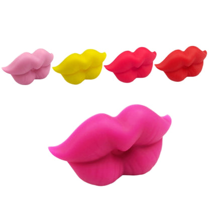 3 PCS Newborn Pacifier Red Lips Dummy Pacifiers Funny Silicone Baby Nipples Teether Soothers Pacifier(Pink) - Cups & Silicone Nipple by PMC Jewellery | Online Shopping South Africa | PMC Jewellery