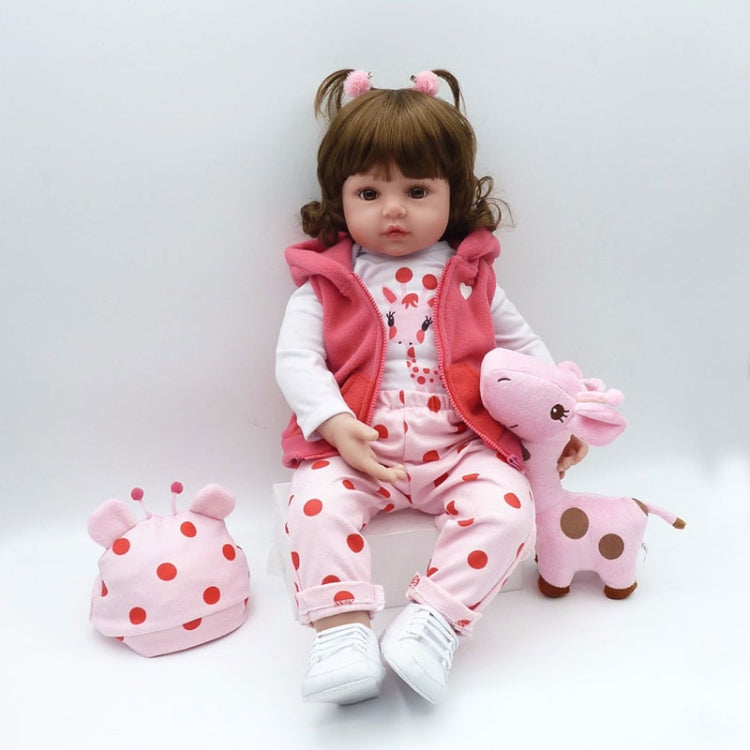 NPK Adorable Lifelike Silicone Baby Girl Doll - Model Toys by PMC Jewellery | Online Shopping South Africa | PMC Jewellery