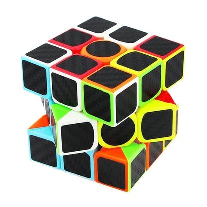 Carbon Fiber Membrane Third-order Magic Cube Children Educational Toys - Magic Cubes by PMC Jewellery | Online Shopping South Africa | PMC Jewellery
