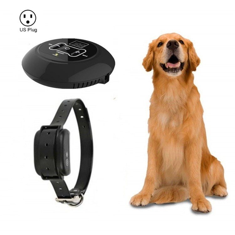Electronic Fence Wireless Pet Training Device Bark Stop, Plug Type:US Plug(With 1 Collar) - Training Aids by PMC TechLife | Online Shopping South Africa | PMC TechLife | Buy Now Pay Later Mobicred