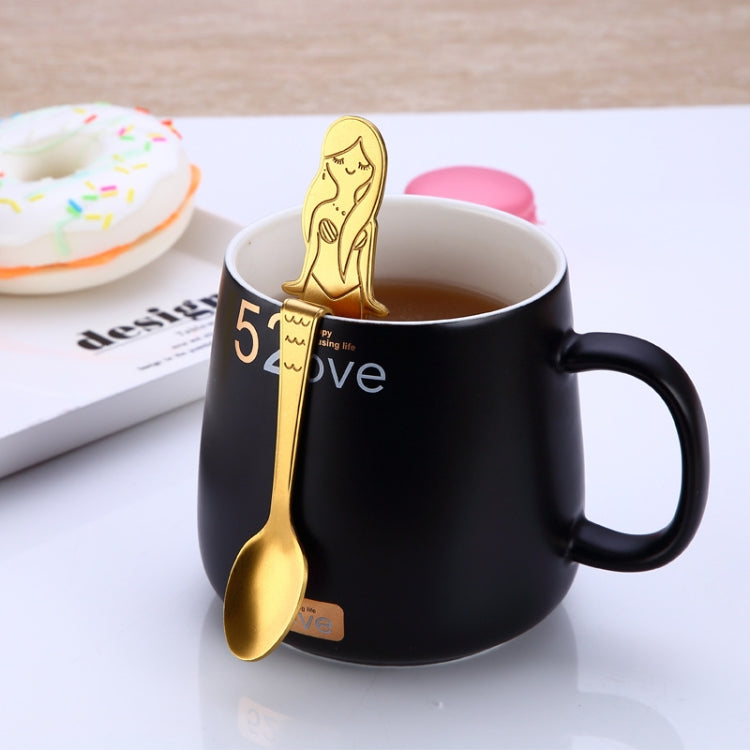 Creative Coffee Spoon Mermaid Shape Handle Spoons Flatware Drinking Tools, Color:Symphony - free shipping - PMC TechLife - Order now!