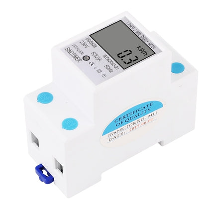 DDS528 5-32A 230V 50Hz Single-phase Household DIN Rail Electronic Multi-function Energy Meter - Current & Voltage Tester by PMC Jewellery | Online Shopping South Africa | PMC Jewellery