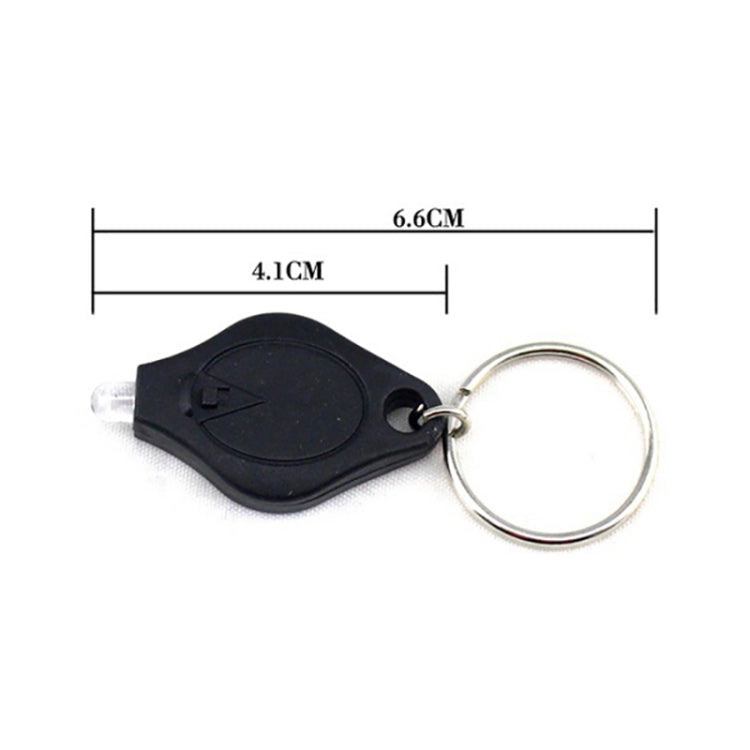 2 PCS Mini Pocket Keychain Flashlight Micro LED Squeeze Light Outdoor Camping Ultra Bright Emergency Key Ring Light Torch Lamp(Purple) - Camping Lighting by PMC TechLife | Online Shopping South Africa | PMC TechLife