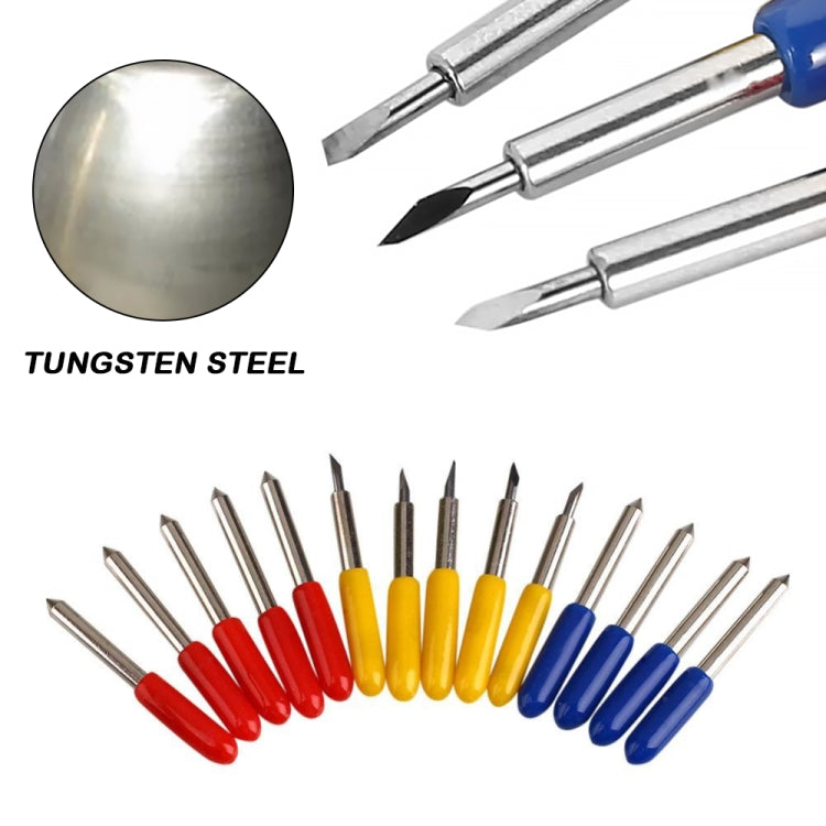 50 PCS 30/45/60 Degrees Sharp and Durable Carving Tools - Burin &Cutting Knife by PMC TechLife | Online Shopping South Africa | PMC TechLife