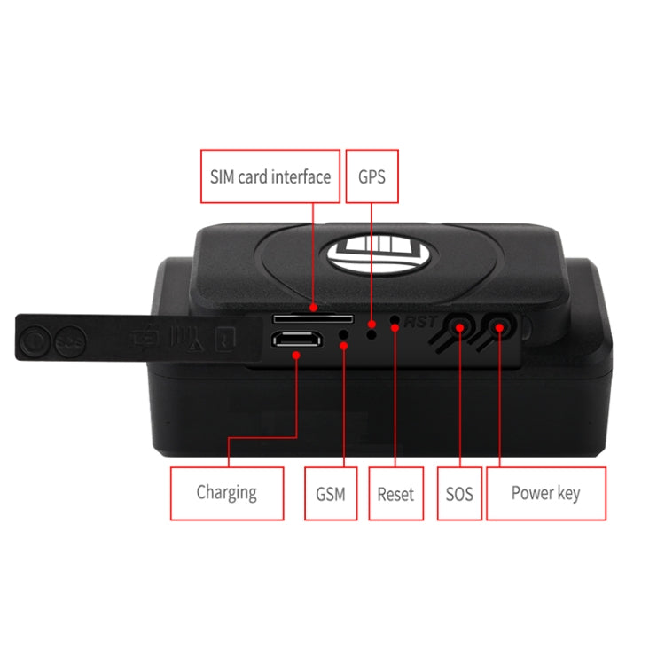 TK202B 2G Car Truck Vehicle Tracking GSM GPRS GPS Tracker Support AGPS, Battery Capacity: 5000MA - free shipping - PMC TechLife - Order now!