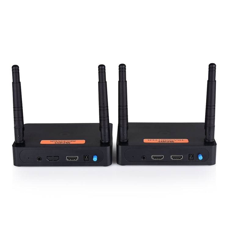 Measy FHD676 Full HD 1080P 3D 5-5.8GHz Wireless HDMI Transmitter (Transmitter + Receiver) Transmission Distance: 200m, Specifications:UK Plug - Set Top Box & Accessories by Measy | Online Shopping South Africa | PMC Jewellery | Buy Now Pay Later Mobicred