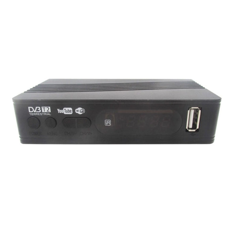 T15-T2 1080P Full HD DVB-TC/C Receiver Set-Top Box, EU Plug - DVB-T & Analog Solutions by PMC TechLife | Online Shopping South Africa | PMC TechLife | Buy Now Pay Later Mobicred