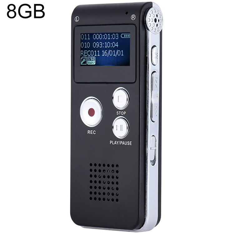SK012 8GB Smart Noise Reduction HD Voice Recording Pen - Recording Pen by PMC TechLife | Online Shopping South Africa | PMC TechLife | Buy Now Pay Later Mobicred