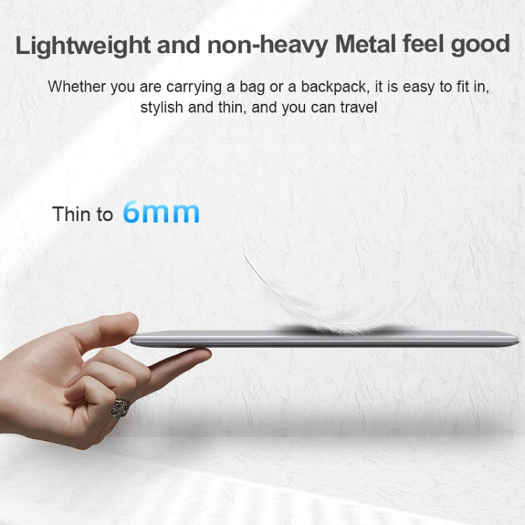 H15 15.6 inch Ultrathin Laptop, 16GB+512GB, Windows 11 Intel Processor N95 Quad Core, EU Plug (Silver) - free shipping - PMc TechLife - Order now!