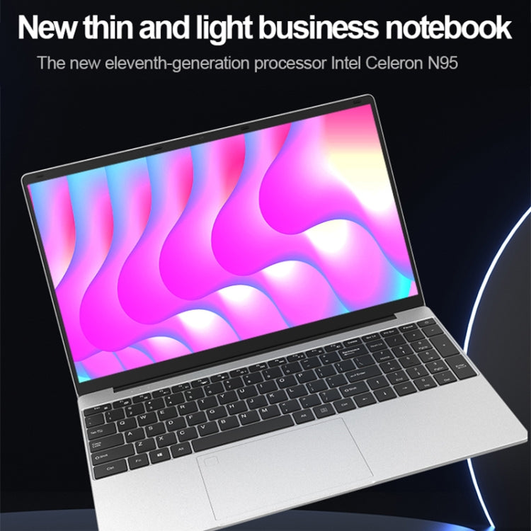 H15 15.6 inch Ultrathin Laptop, 16GB+1TB, Windows 11 Intel Processor N95 Quad Core, US Plug (Silver) - free shipping - PMc TechLife - Order now!