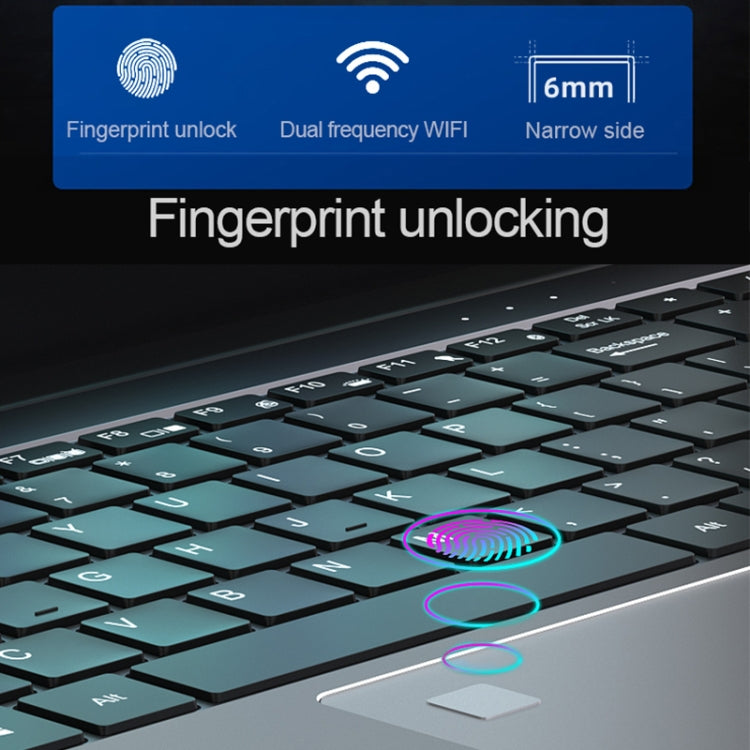 H15 15.6 inch Ultrathin Laptop, 16GB+1TB, Windows 11 Intel Processor N95 Quad Core, EU Plug (Silver) - free shipping - PMc TechLife - Order now!