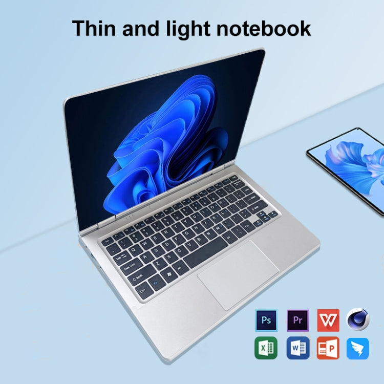 11.6 inch Touch Screen Yoga Laptop, 6GB+1TB, Windows 11 Intel Celeron N4020 Dual Core, US Plug - free shipping - PMc TechLife - Order now!
