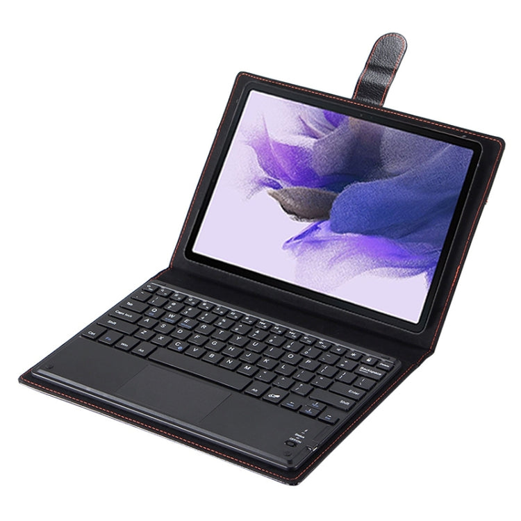 Universal Bluetooth V3.0 Keyboard Detachable Litchi Texture PU Leather Tablet Case with Touchpad for 9.7-10.1 inch Tablet PC(Black) - Universal Keyboard by PMC Jewellery | Online Shopping South Africa | PMC Jewellery