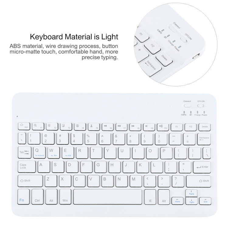 AM13 2 in 1 Removable Bluetooth Keyboard + Protective Leather Tablet Case with Holder for Lenovo Tab P11 Pro (TB-XJ706F)(Gold) - Lenovo Keyboard by PMC TechLife | Online Shopping South Africa | PMC TechLife