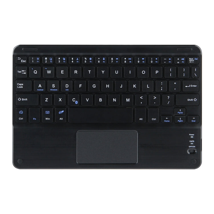 DY-E10 2 in 1 Removable Bluetooth Keyboard + Protective Leather Tablet Case with Touchpad & Holder for Lenovo Tab E10(Rose Gold) - Lenovo Keyboard by PMC TechLife | Online Shopping South Africa | PMC TechLife