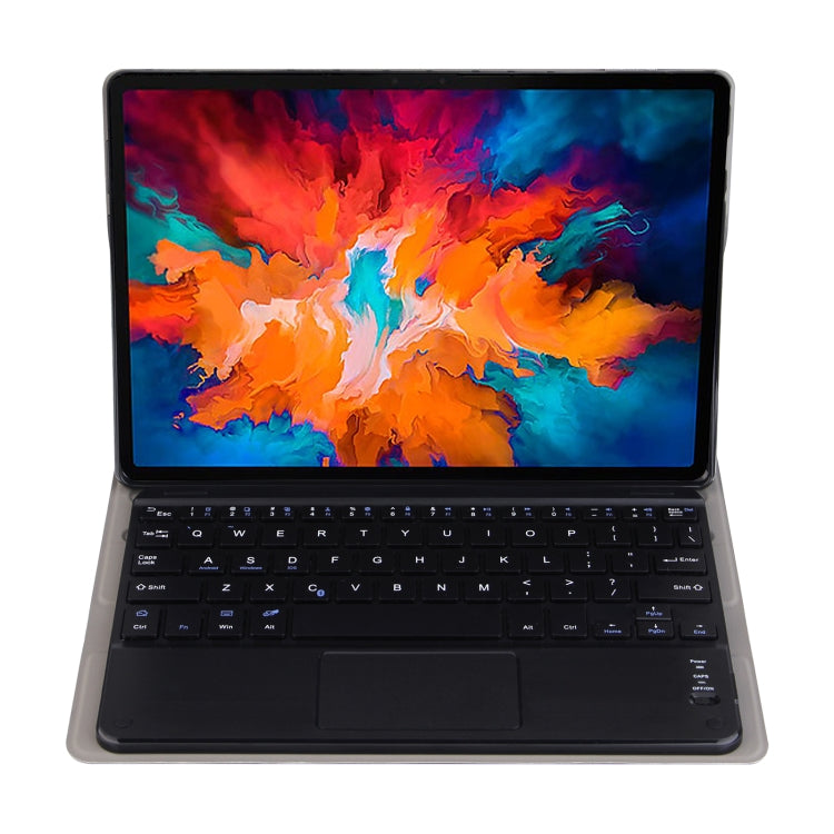 DY-M10ReL-C 2 in 1 Removable Bluetooth Keyboard + Protective Leather Tablet Case with Touchpad & Holder for Lenovo Tab M10 FHD REL(Gold) - Lenovo Keyboard by PMC TechLife | Online Shopping South Africa | PMC TechLife