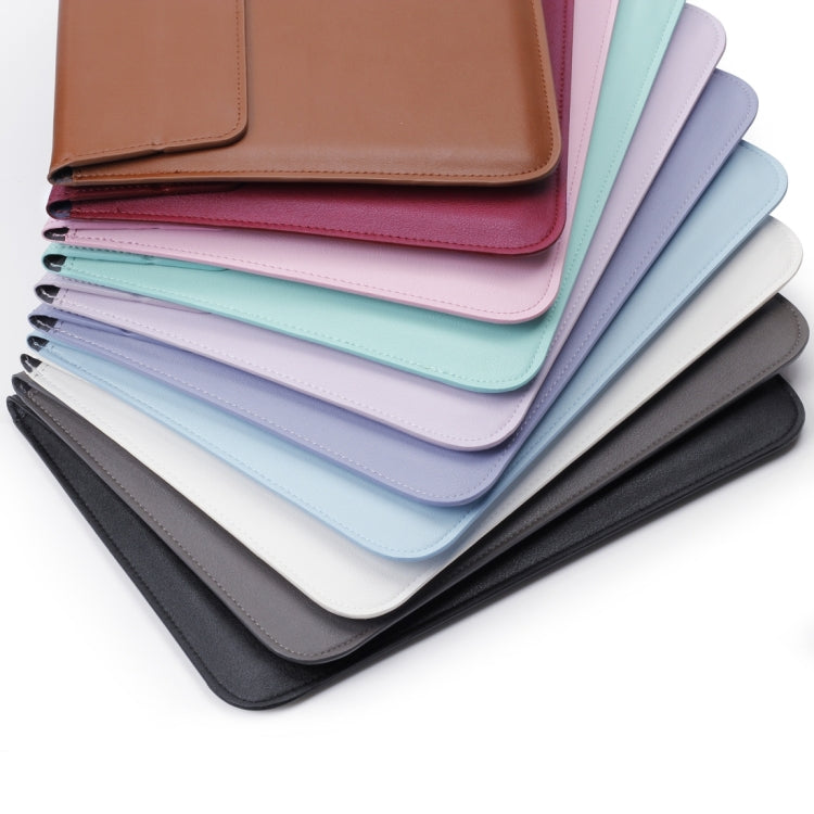 Universal Envelope Style PU Leather Case with Holder for Ultrathin Notebook Tablet PC 15.4 inch, Size: 39x28x1.5cm(Brown) - 15 inch by PMC TechLife | Online Shopping South Africa | PMC TechLife | Buy Now Pay Later Mobicred