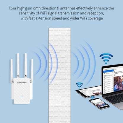 COMFAST CF-WR306S 300Mbps Wireless WiFi Signal Amplifier - Broadband Amplifiers by COMFAST | Online Shopping South Africa | PMC Jewellery | Buy Now Pay Later Mobicred