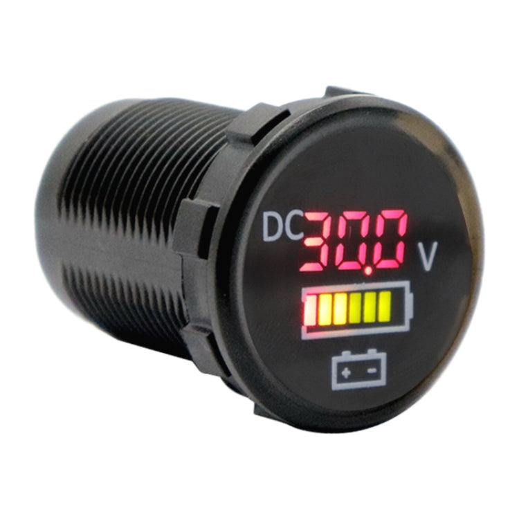 12 / 24V Car / Boat Battery Measurement Meter 5-30V Voltage and Electricity Meter - Marine Accessories & Parts by PMC TechLife | Online Shopping South Africa | PMC TechLife | Buy Now Pay Later Mobicred