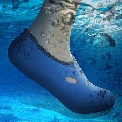 Comfortable and anti-slip 3MM swimming diving socks breathable water to swim the beach socks Size:L (38-39)(Blue) - Swimming Fins & Diving Shoes by PMC Jewellery | Online Shopping South Africa | PMC Jewellery