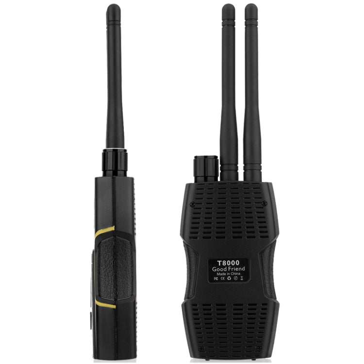 T-8000 RF Signal Detector GSM Audio Finder GPS Scan Detector (Silver) - RF Signal Detector by PMC TechLife | Online Shopping South Africa | PMC TechLife