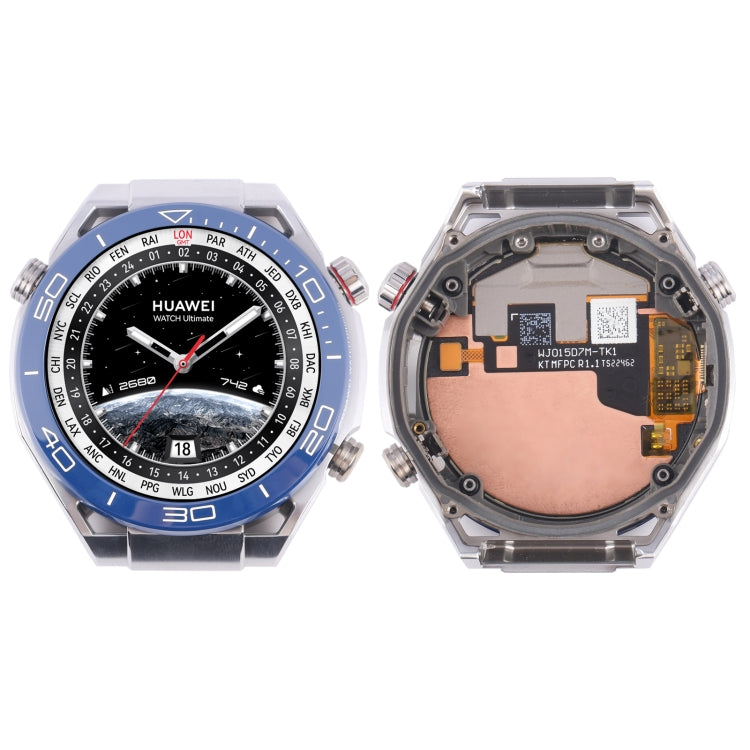 For Huawei Watch Ultimate Original LCD Screen Digitizer Full Assembly with Frame (Silver) - For Huawei by PMC TechLife | Online Shopping South Africa | PMC TechLife