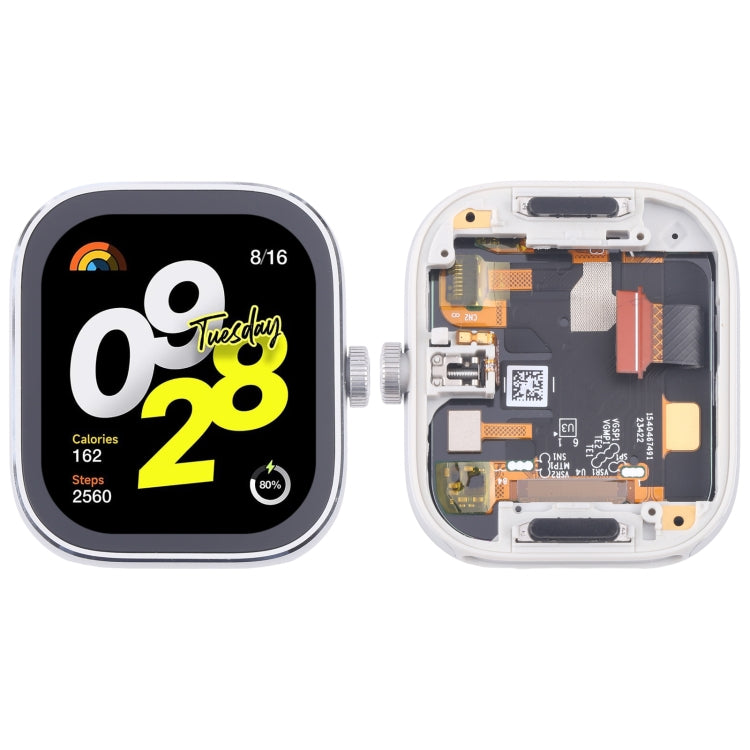 For Xiaomi Redmi Watch 4 Original LCD Screen Digitizer Full Assembly with Frame (Silver) - free shipping - PMC Jewellery - Order now!