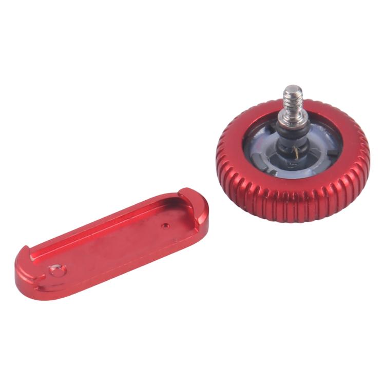 For Apple Watch Series 9 41mm / 45mm GPS Version Watch Crown Nut / Power Button Set (Red) - free shipping - PMc TechLife - Order now!