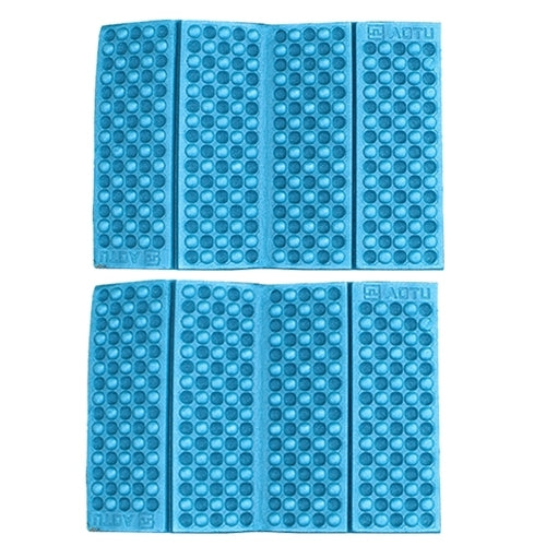 2 PCS Portable Folding Cellular Massage Cushion Outdoors Damp Proof Picnic Seat Mats EVA Pad(Blue) - Camping Mats by PMC TechLife | Online Shopping South Africa | PMC TechLife