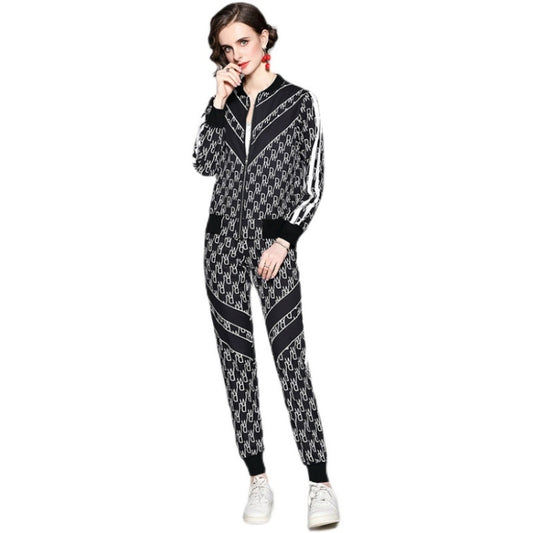 Ladies Slim Breathable Printing Suit (M) - Suit by PMC Jewellery | Online Shopping South Africa | PMC Jewellery