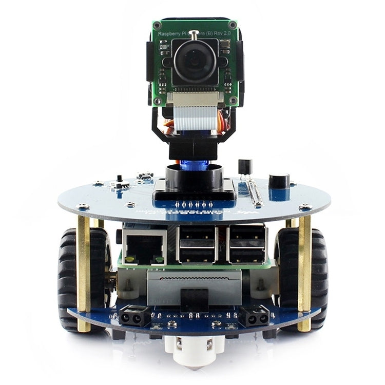 Waveshare AlphaBot2 Robot Building Kit For Raspberry Pi 3 Model B (No Pi) - Robotics Accessories by PMC TechLife | Online Shopping South Africa | PMC TechLife | Buy Now Pay Later Mobicred