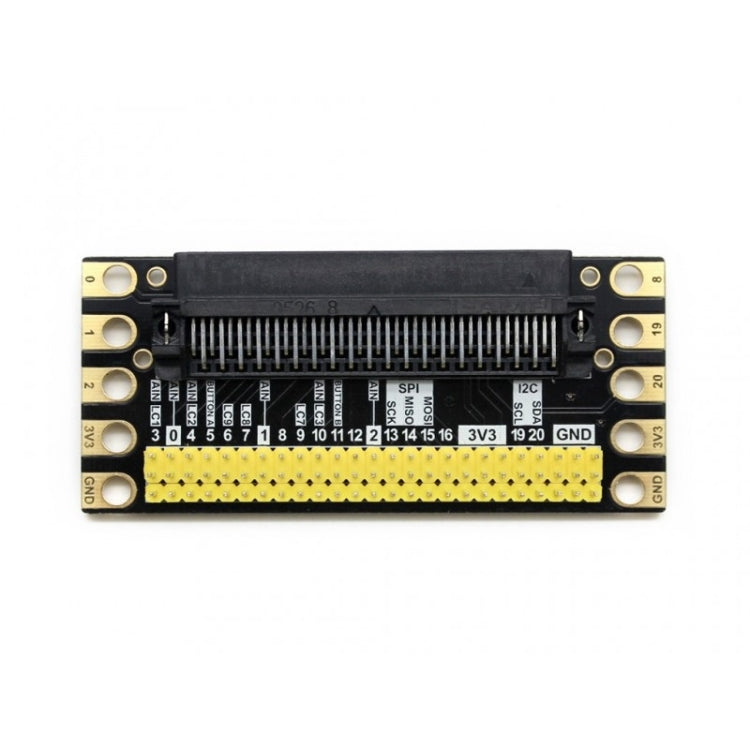 Waveshare Connector Expansion Board for Micro:bit, I/O Expansion - Modules Expansions Accessories by Waveshare | Online Shopping South Africa | PMC TechLife | Buy Now Pay Later Mobicred